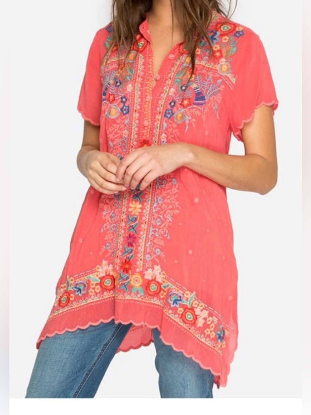 Johnny Was Mikones Tunic - Picture 4 of 15